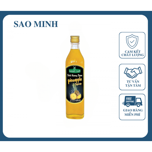 Syrup Thơm- Golden Farm 520ml